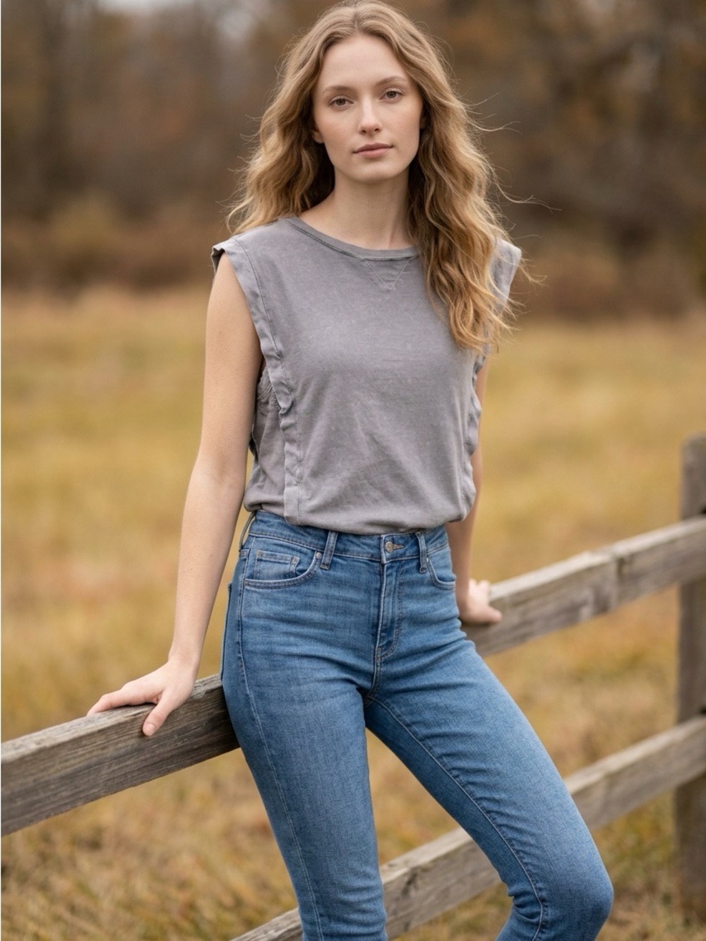 NWT Buckle Gilded Intent Sleeveless Top
